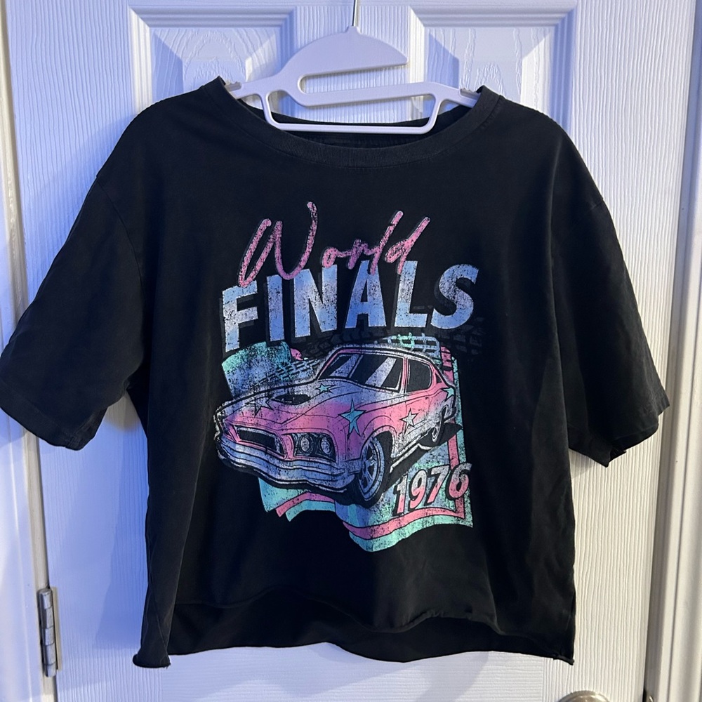 Race car crop top